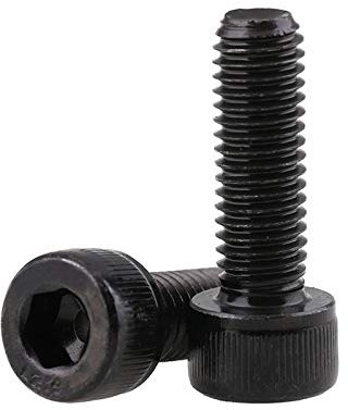 2ST M22-M24 Schwarz Zylinderkopfschraube Hexagon Screw Cup Kopf Schraubwerkzeuge M24, 50mm