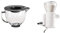 KitchenAid 5KSM5GB Accessorio Opzionale del Robot da Cucina con Corpo Motore Mobile, Vetro Trasparente+5KSMSFTA Bilancia e setaccio, Multicolore