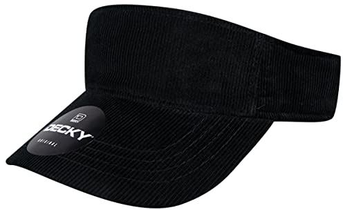 DECKY Unisex 4004-schwarz Cap, schwarz, Einheitsgröße