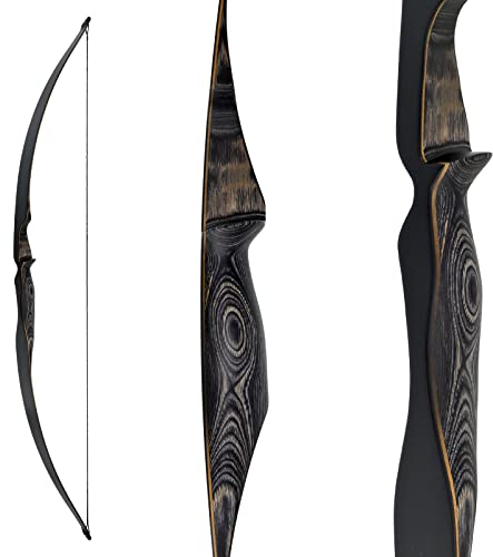 DRAKE ARCHERY Elite Night Fury Junior - 52 Zoll - 15-30 lbs - Hybridbogen, Kinderbogen, Jugendbogen, Compoundbogen, Recurvebogen (15 lbs)