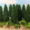 Modellbäume, 15 cm, Mini-Diorama-Bäume, Zug, Modellbäume, Miniatur-Wald, Eisenbahn, Landschaft, Architektur, Landschaft, 10 Stück