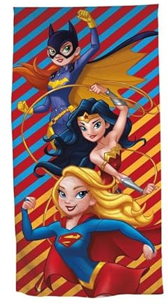Serviette de plage - DC Super Hero Girls - 70x140 cm,