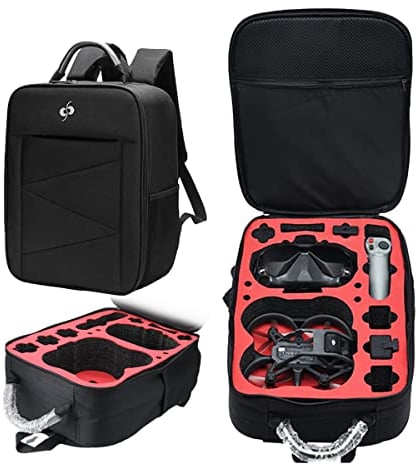 Drohnen Aufbewahrungskoffer für DJI Avata, Schutztasche Tragetasche für DJI Avata/ für DJI Goggles 2/für DJI FPV Goggles V2 Zubehör mit Griff Schutzhülle Aufbewahrungsbox Rucksack Aufbewahrungstasche