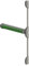 Dom-metalux - Serrure barre Antipanique Touch Bar 3 Points lateraux DOM Metalux Couleur - Vert, Dimension - 1300 mm