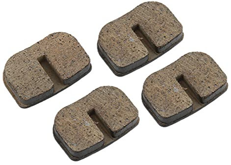 Zapatas de Freno de Disco ATV, KIMISS 4 Piezas Juego de Pastillas de Freno de Disco Trasero de Cerámica para Motocicleta Reemplazo para MOTOVOX MBX10 MBX11 Mini Bike Go Kart