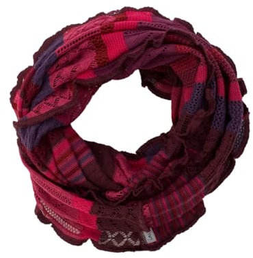 Invero, Loop Schal Zita, 100% Merinowolle (Beere)