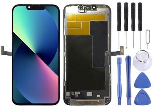 Pantalla LCD original para iPhone 13 Mini con montaje completo del digitalizador (Negro)