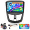 Ohradio 2G+64G Autoradio für Peugeot 207 2009-2013 Radio Android GPS mit Wireless Carplay Android Auto Radio FM/RDS WiFi + Rückfahrkamera + MIC -Autoradio 2DIN 9 Zoll