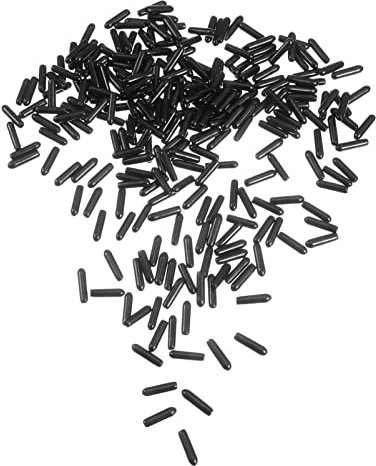 HOMOCONO Gummi-endkappen 250 Stück Flexible Schutzkappen Runde Rohrbolzenabdeckungen Gewindeschutz Für Die Küche 2 5 Mm