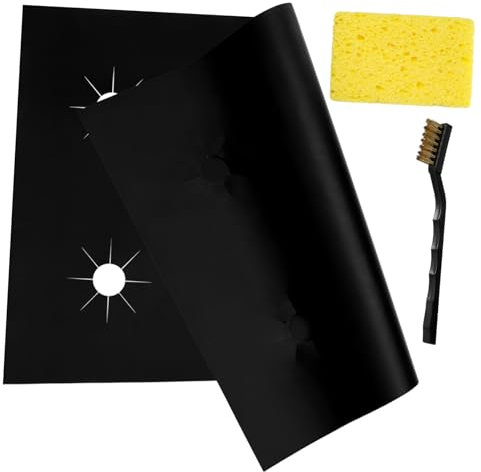 HOMSFOU 2sets Stovetop Range Cover Gas Range Protectors Gas Stove Top Cover Cooktop