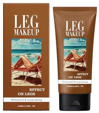 Bein Make Up Wasserfest Bein-Make-up ohne Übertragung, Tattoo Abdecken Beine zum Abdecken von Narben an Beinen und Körper, Wasserdichte Grundierung für Körper Make Up (03#, white)