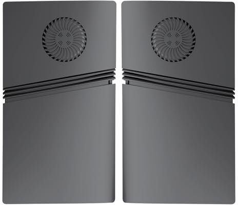 Generic Coque de console en ABS rigide anti-rayures - Coque de protection antichoc avec aération de refroidissement pour PS5 Pro Playstation 5 Pro Disque/console numérique