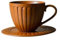 ULTRAWAVE Mugs Vintage Kiln Stoneware Coffee Cup and Saucer Set Coffee Mug(B)