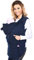 Mija Arts Veste de transport coupe-vent universelle pour maman et bébé Universel Marine
