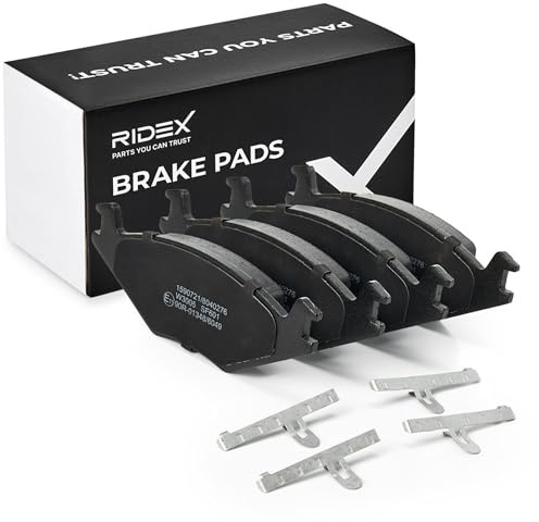 RIDEX 402B0226 Bremsbelagsatz Bremsbeläge Vorne Kompatibel mit VW Golf 2 19E, 1G1