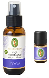 Primavera Aromatherapieset - Wohlfühltherapie, Harmonisierend, Vitalisierend, Erheiternd, Hamonisierend, Erdend (Yogaflow, ÖlAirSpray)