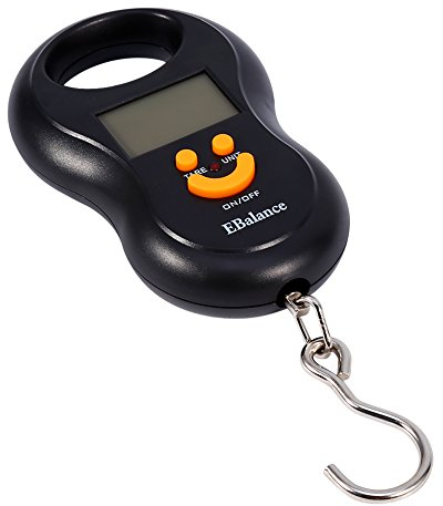Elektronische Waage,tragbares 50kg/10g LCD Digital h?ngendes Gewicht-elektronisches Gep?ck-Haken-Skala