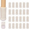 Ezprotekt Möbelsocken, 24er-Pack, Gestrickte Möbelfüße, Stuhlbeinschoner, Stuhlbeine, rutschfeste Möbelschuhe, Vermeiden Kratzer und Lärm, Passend für Stuhlbeine von 1 bis 2 Zoll, Beige