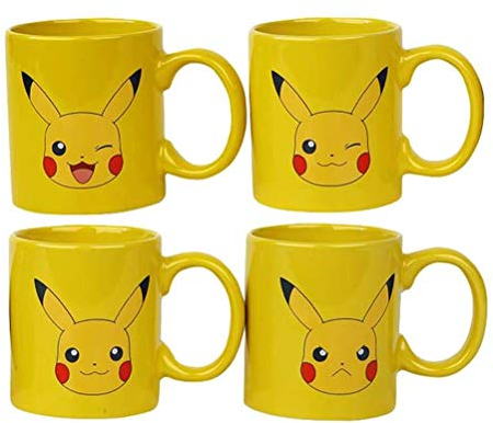 GB eye Pokémon Set de 4 Minin Mugs Pikachu MGS0006