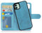 MyGadget Flip Case for iPhone 11 - [ Removable Magnetic Cover ] - PU Leather Phone Case - [ Cover with Card Slot ] Protective Shell in Light Blue