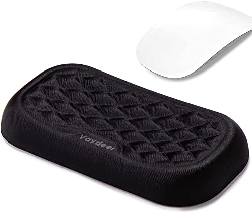VAYDEER Handballenauflage für Maus Handgelenkauflage Ergonomische Memory Foam Wrist Rest Handauflage für Büro und Spiele - Schwarz