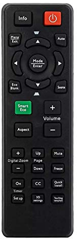 Queen.Y Telecomando del Proiettore Universale per BenQ MS517 MX720 MW519 MS517F MS506 MX501 MH680