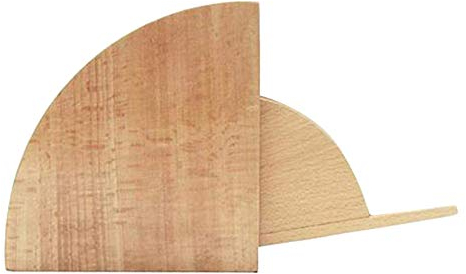 Tubayia Holz Kaffeefilter Halter Kaffee Filter Papier Spender Kaffeefilterhalter für Zuhause, Büro, Café (Stil A)
