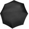 reisenthel umbrella pocket duomatic in Signature Schwarz Hot Print – Kompakter Taschenschirm aus recycelten PET-Flaschen – Mit großer Drucktaste und ergonomisches Griffdesign
