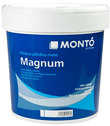 Pintura Aislante Térmica con propiedades Fonoabsorbentes y de Anticondensación. Pintura al Agua Magnum Termoaislante Anticondensación color Blanco (Blanco 103 15L)