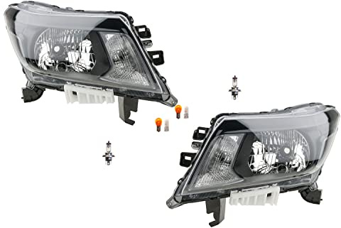 Johns, Scheinwerfer Halogen passend für Nissan Navara D40 10/15- Leuchtmittel Set Li Re