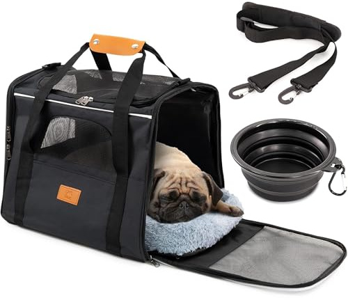 Cool Paws Cat Carrier | Pet Carrier Bag for Cats, Puppy & Small Dog Travel