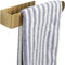 YUET Barres Porte-Serviettes Salle de Bain sans Perçage, 22cm Porte Serviette Mural Auto-AdhéSif SUS 304 Acier Inoxydable,Support de Serviettes, Cuisine Lavabo, Doré