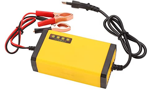 Chargeur de Batterie Intelligent 12 V, écran LCD pour Mainteneur de Batterie Automobile pour Gel VRLA SLA AGM pour Adaptateur CC 2 A