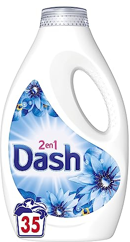 Ariel Dash 2in1 Lessive Liquide 35 Lavages, Envolée D’Air Pouvoir Ultra Nettoyant Et Fraîcheur Longue Durée (L'emballage peut varier)
