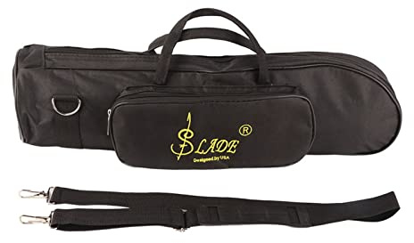 TOUISEDGI Trompette Sac, Léger Et Durable Trompette Sac Etui Durable Noir Tissu Oxford Accessoires Pour Instruments De Musique