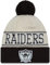 New Era Las Vegas Raiders NFL 2023 Sideline Historic Knit Beanie OTC Gray Black - One-Size