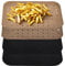 Tower TLINER3 Reusable Rectangular Air Fryer Liners, Pack of 4 Paper Accessories, Suitable for Most 9 Litre Dual Basket Air Fryers Including Tower Vortx and Ninja Foodi, Non-Stick, Dishwasher Safe