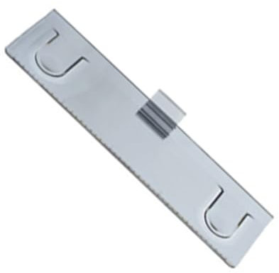 BaoFufc Porte-documents à clip pour écrire des documents de lecture, moniteur de notes, support de papier pour ordinateur portable, outil d'organisation de bureau, gris transparent