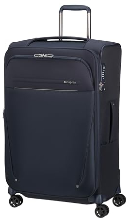 Samsonite B-Lite Icon - Spinner L, Erweiterbarer Koffer, 71 cm, 83/90 L, Blau (Eco Blue)