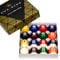 Cue-King Pool Balls, Grade AA, 2-1/4” Regulation Size, Pool Table Balls, Pool Ball Set, Premium Pool Balls, Spots and Stripes Pool Balls