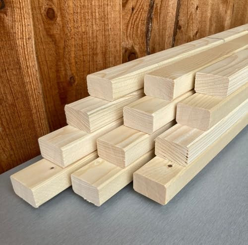 KVH Nsi 3 x 5 cm Fichte gehobelt Dachlatten Bauholz Konterlatte Holz 300 cm Länge (3 x 5 cm - 300 cm Länge - 10 Stück)