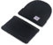 AVRUYPI Tricotés Ensemble d'hiver Bonnet écharpe, Ensemble Echarpe Bonnet Homme Femme D'hiver, Doublure Molleton Doux Bonnet tricoté Chaud Cache-Cou Extensible pour Homme Femme