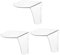 jojofuny 3pcs Rental Waterproof Cover Lanyard Clips Centerpieces Jar Seals Replacement Trendy Sticker Stacker Candy Candy Decoration Banner Jam Jar Lids Stand Acrylic