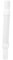 HOMSFOU 1 Jeu Tuyau De Vidange Évier Lavabo Cuisine Siphon Tubeuse Conduit D'évacuation Pour Lavabo Robinet Chaud Double Tuyau De Rallonge Tubes De Vidange En Plastique Blanche 3 Pièces