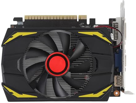 750TI Graphics Card 4GB DDR5, 128 - Bit, HDMI VGA DVI, Computer -PC -Video -Grafikkarte, PCI Express 2.0 mit Stillen Kühllüfter