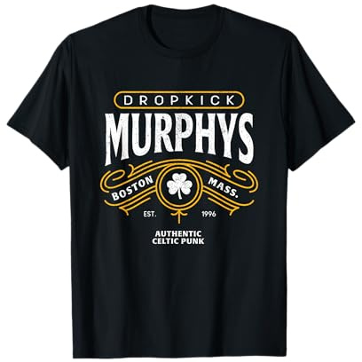 Dropkick Murphys - Official Merchandise - Whiskey Label T-Shirt