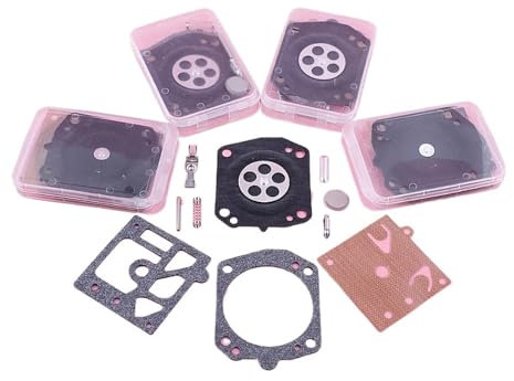 LAERNPU 5pcs/lot Carburetor Repair Rebuild Diaphragm Kit For Husqvarna 362 365 371 372 Walbro Type Chainsaw Replace Spare Part