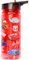 Disney Cars Bouteille d'eau avec paille 580 ml, 100% étanche, durable, en plastique solide et sans BPA, rouge