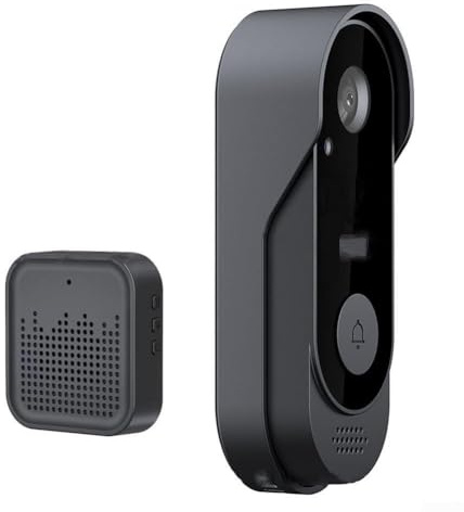 Wireless 1080p Video Doorbell Camera With Two Way Talk, Technology, No Subscription Fees, 2 4G WiFi For Property Monitoring