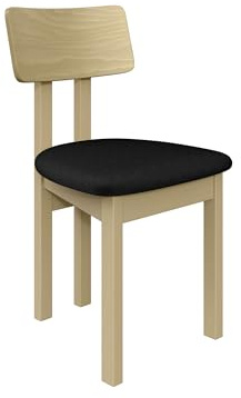 Mirjan24 Esszimmerstuhl Kizeko II, Polsterstuhl, Rahmen aus Buchenholz Gepolsterte Sitzfläche aus Stoff Stuhl für Arbeitszimmer Esszimmer Küchenstuhl (Sonoma/Kronos 07)